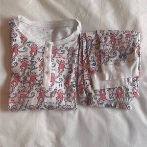 Roller Rabbit size 10. 4 pairs of Pajamas sold as a bundle.